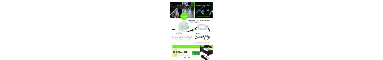 Rubans Led connectables professionnels IP65